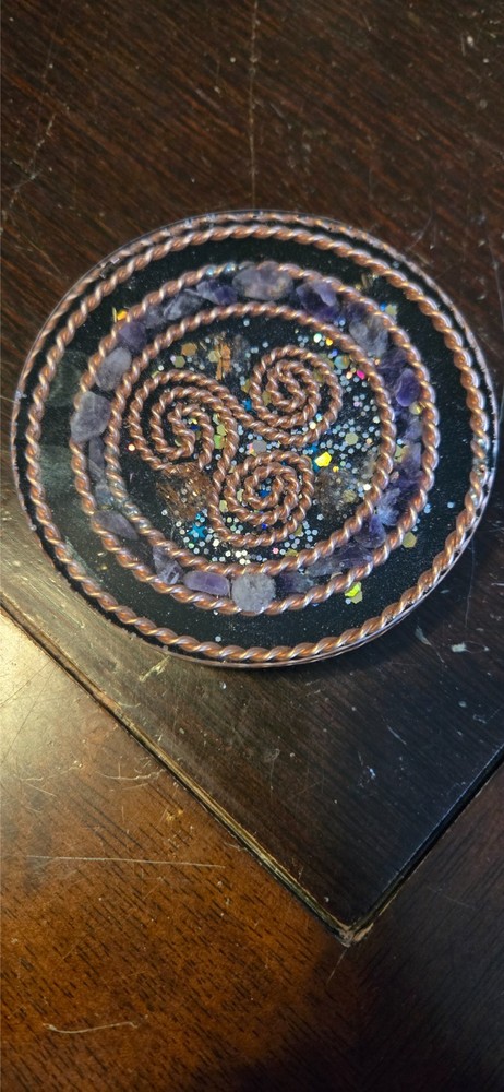 4" Resin Organite Piece