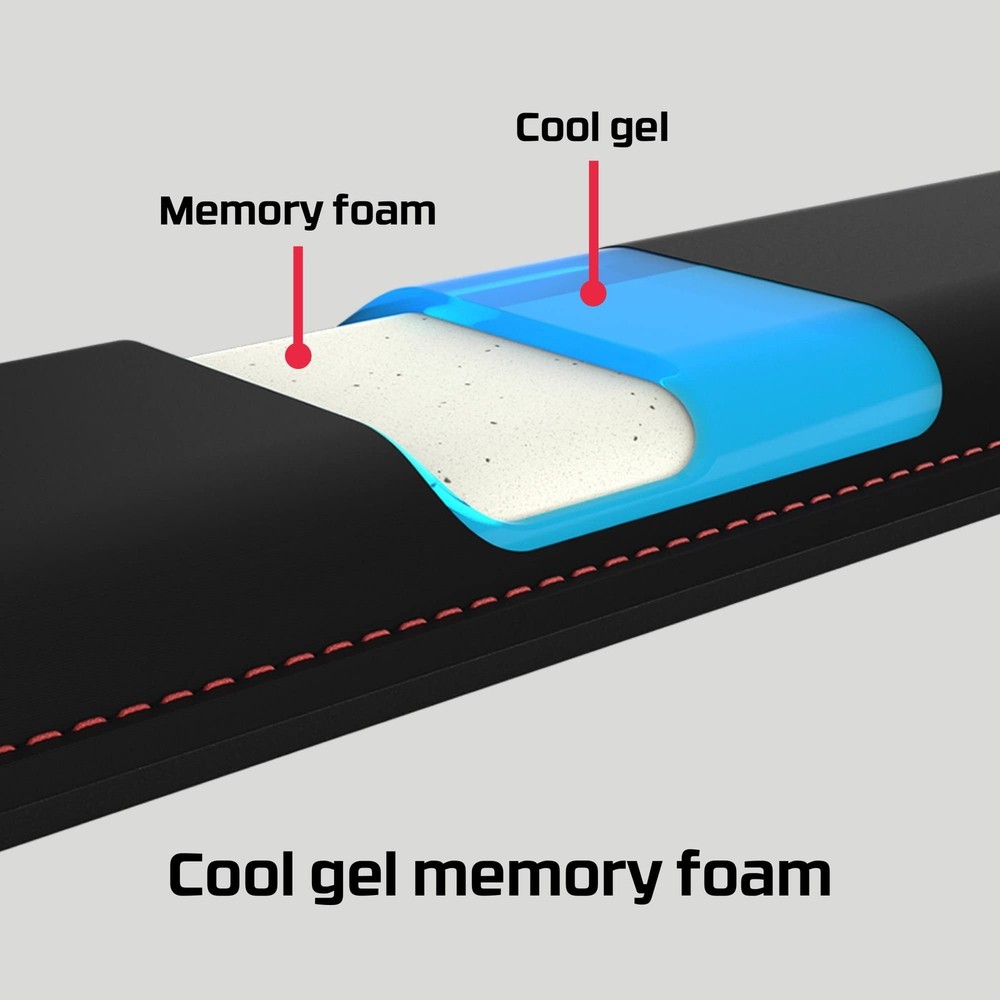 HyperX Wrist Rest – Mouse – Cooling Gel – Memory Foam –