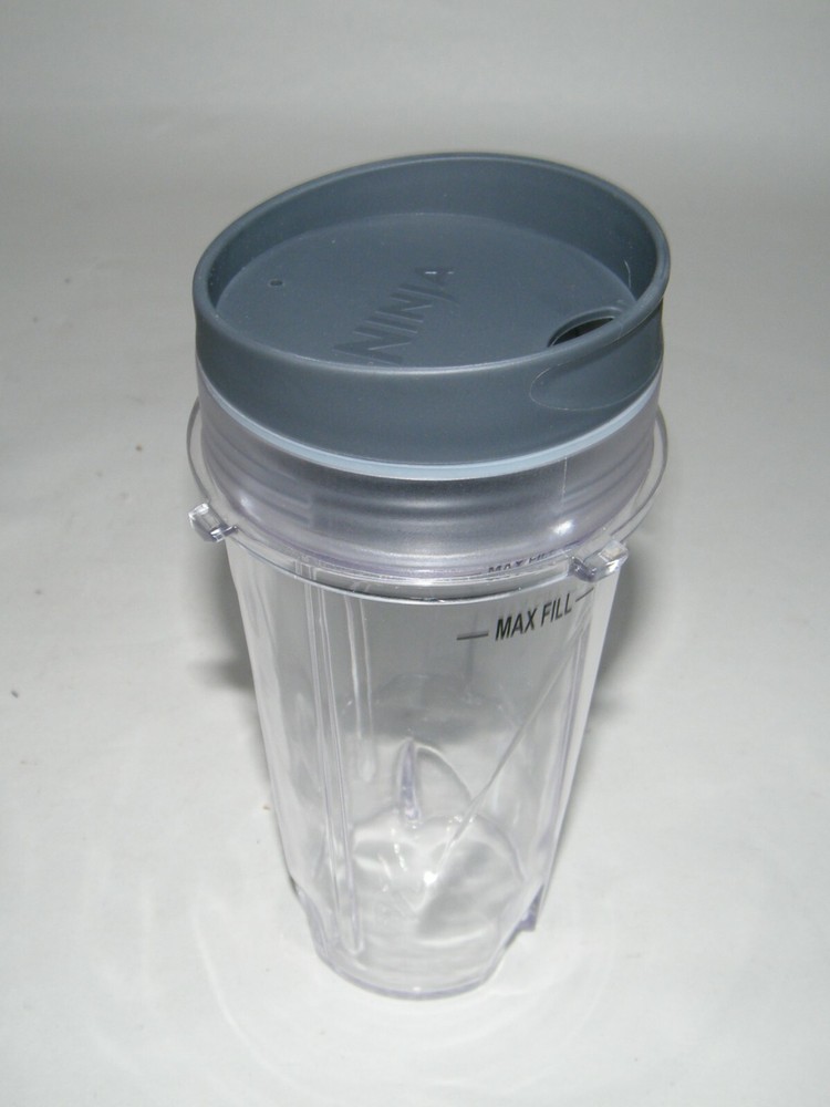 (5) NINJA BLENDER CUPS 2 BLADES 2 LIDS