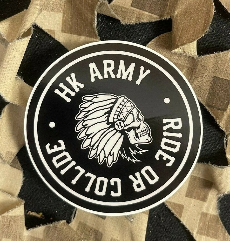 NEW HK Army Skull Sticker Pack