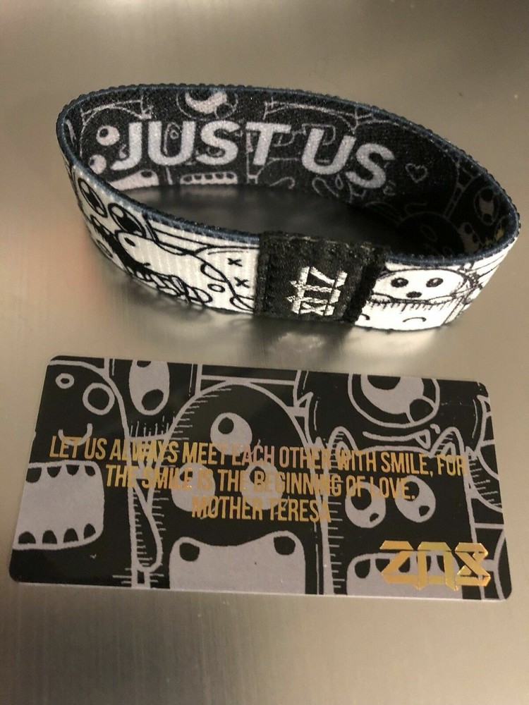 Just Us Zox Strap Reversible Wristband - New