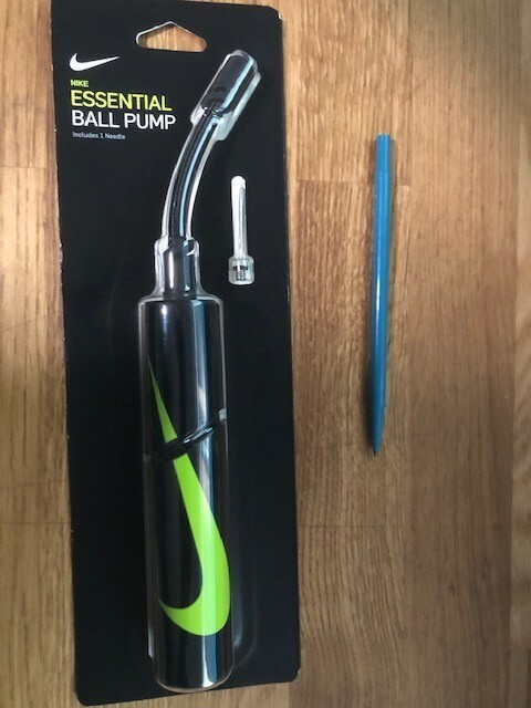 Nike ESSENTIAL Ball Pump , Extension Hose Needle Included , Volt