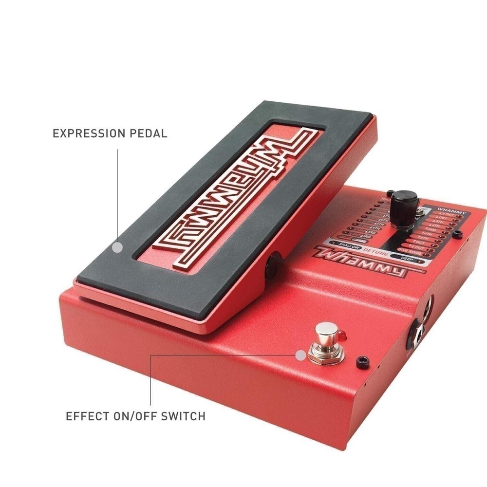 DigiTech Whammy (5th Gen) 2-Mode Pitch-shift Effect with True Bypass -OPEN BOX