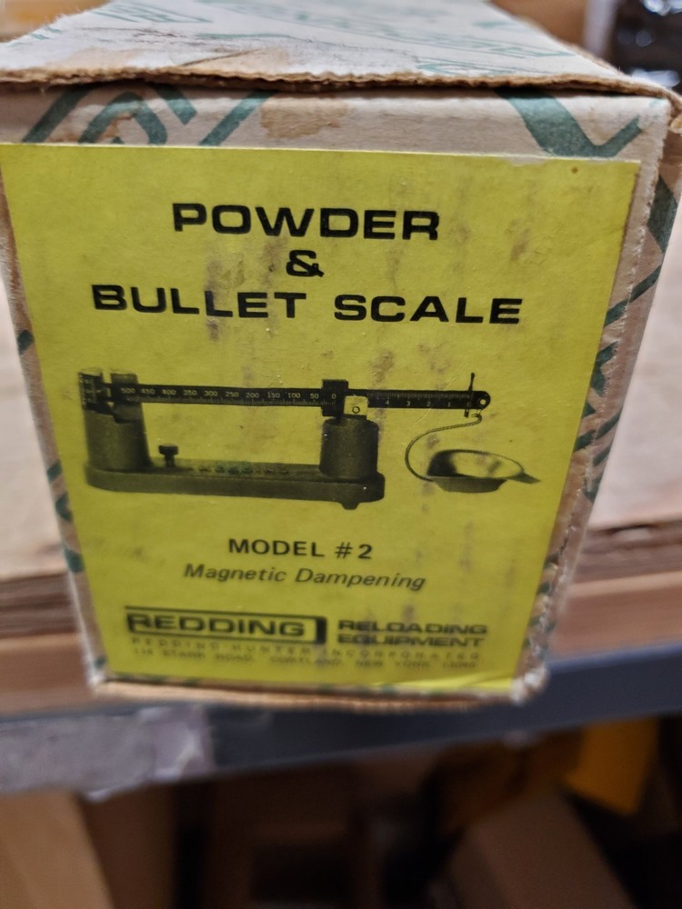 Redding Reloading Powder & Bullet Scale Model 2