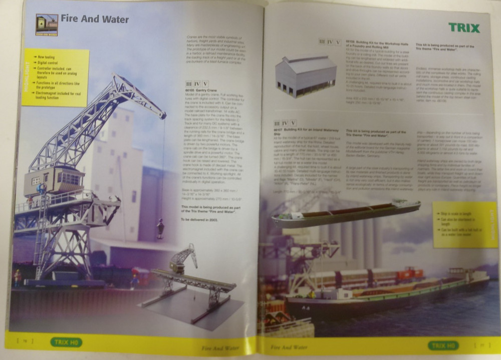 Trix Trains New Items 2002 Catalog