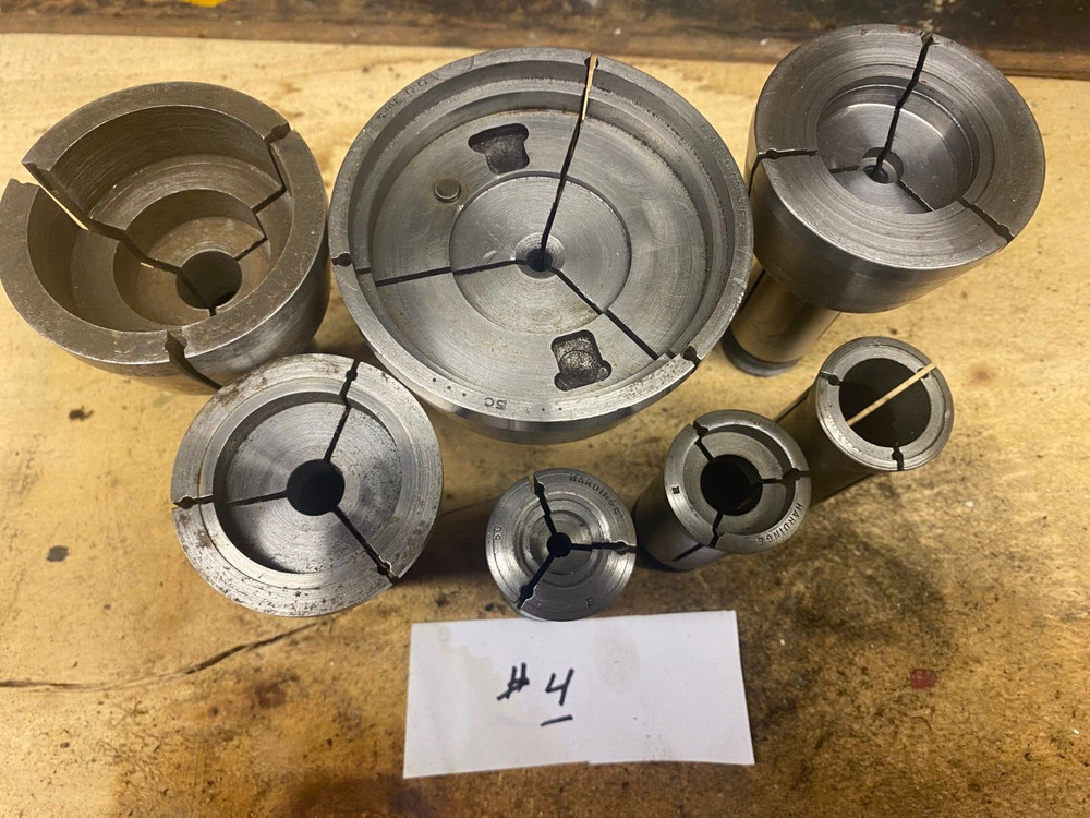 ~7~ HARDINGE 5C MACHINABLE EMERGENCY COLLETS STEP CHUCKS Various Sizes 1" 2" 3"