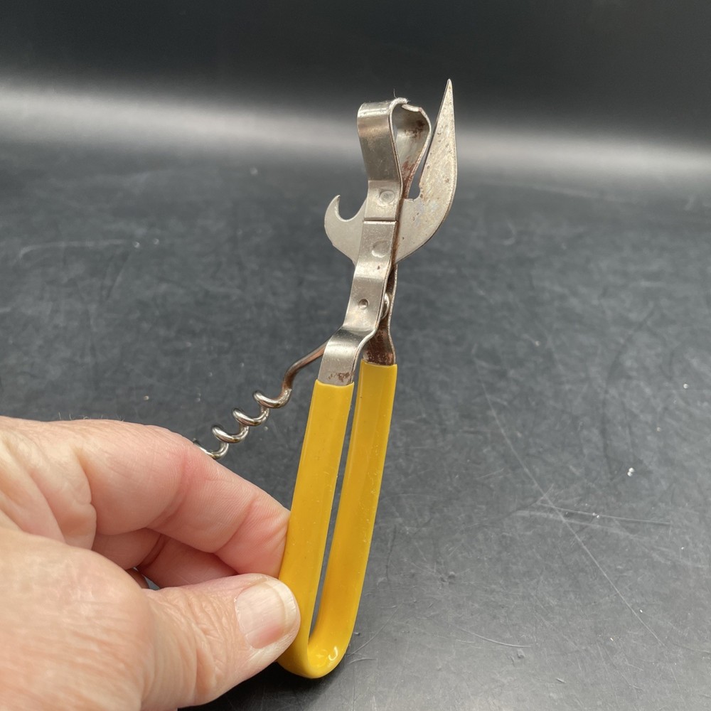 VTG Waiters Corkscrew Wine Bottle Can Opener Multi-Tool