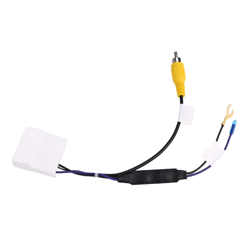Practical Car Reverse View Adapter Cable for KIA Non deformation 12V Input