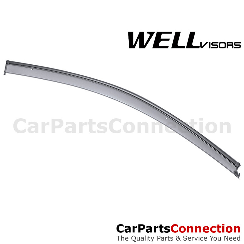 WellVisors Window Visors 2010-2016 MB E-Class Sedan W212 Sun Visor Deflectors