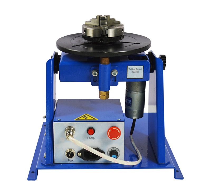10KG Small Welding Positioner +80mm Chuck 110V