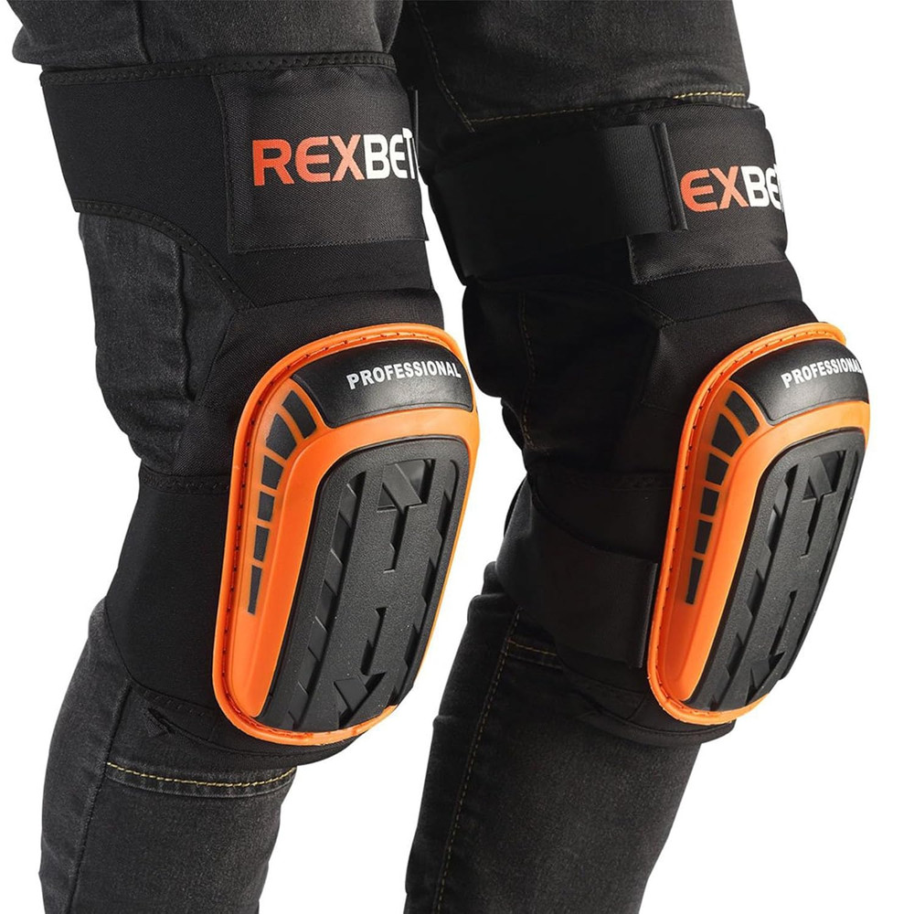 Knee Pads for Work, Construction Knee Pads for Men, Heavy Duty Comfortable An...