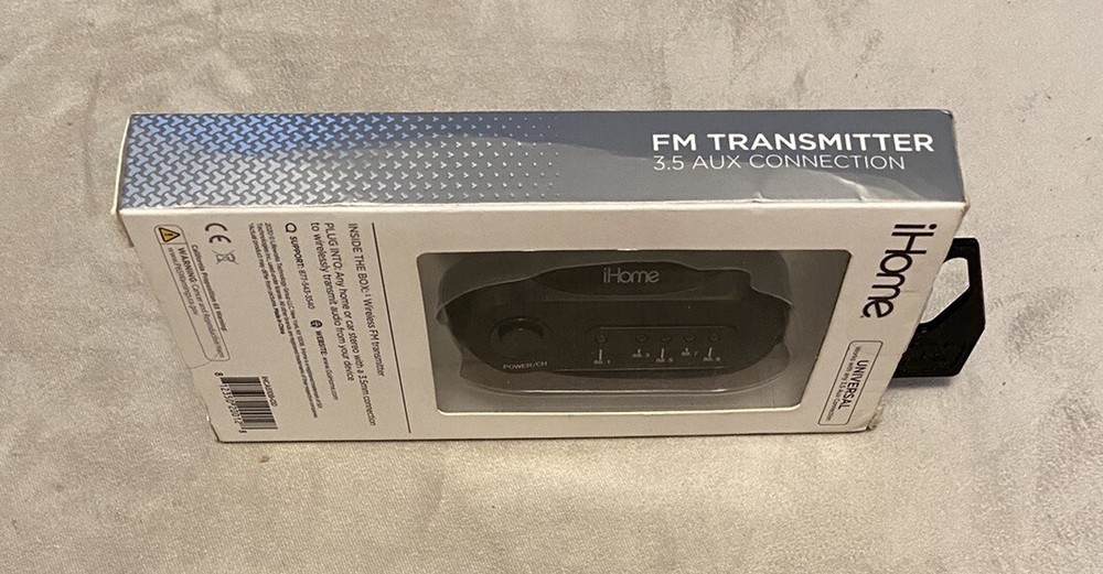 Ihome IHCA510B-OD | 3.5mm Wireless Fm Transmitter