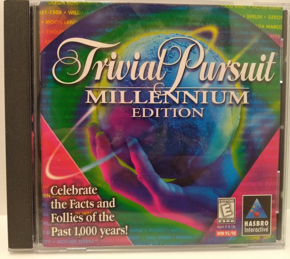 Trivia Pursuit Millennium Edition PC Game Media