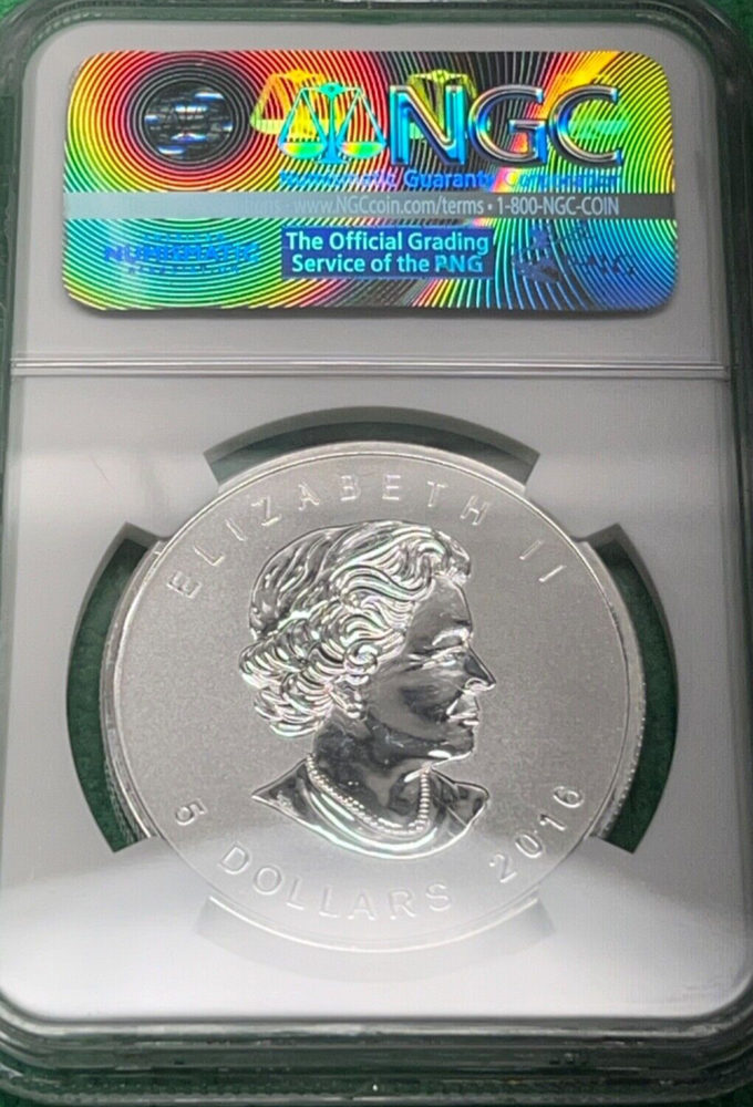 2016 Canada $5 Maple Leaf Monkey Privy Reverse Proof Early Release NGC PF 69