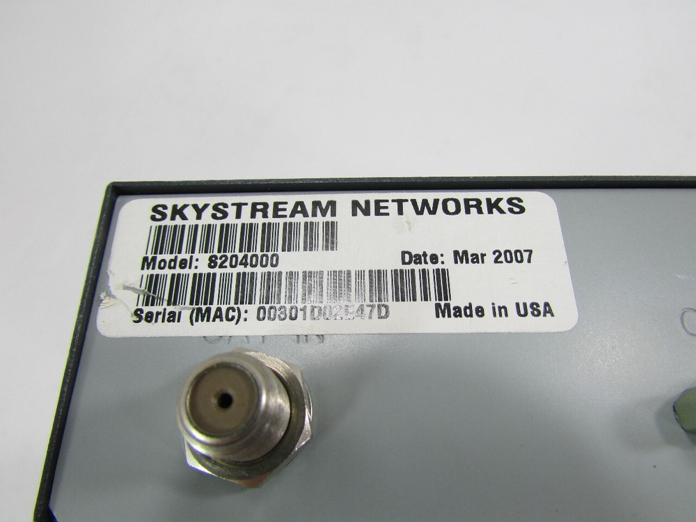 SKYSTREAM NETWORKS 820400 MICRO EMR-1600