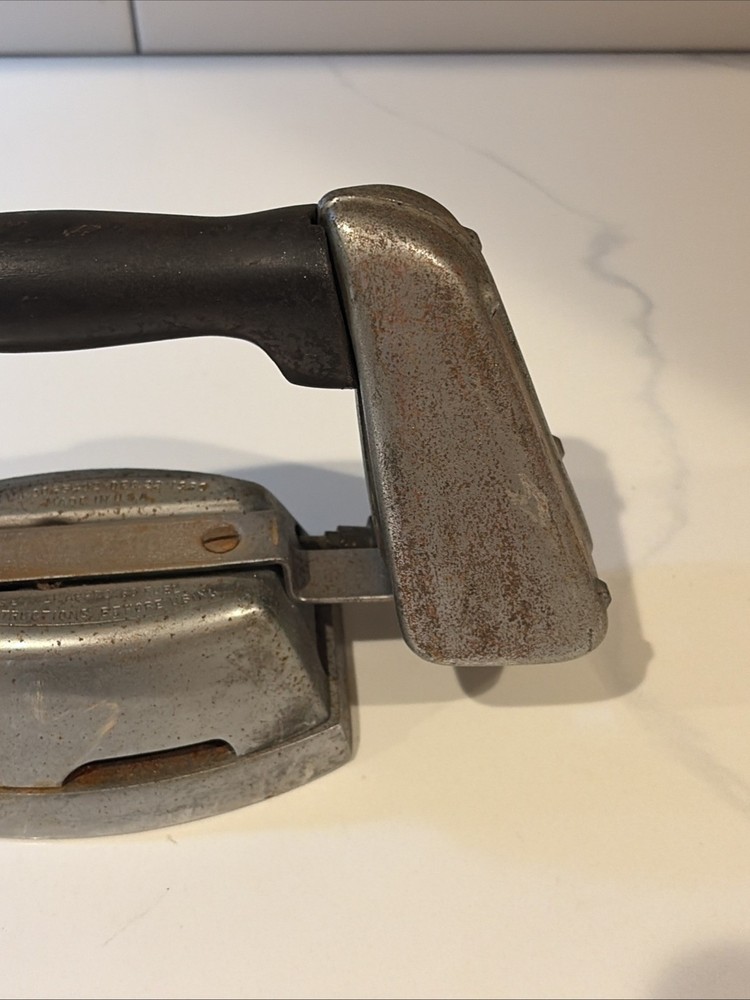 Vintage Diamond Gas Powered Iron Untested