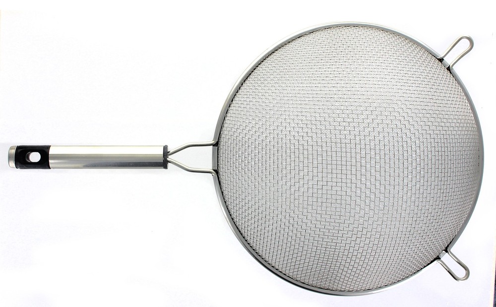 8.25" Strainer / Double Mesh / Stainless Steel