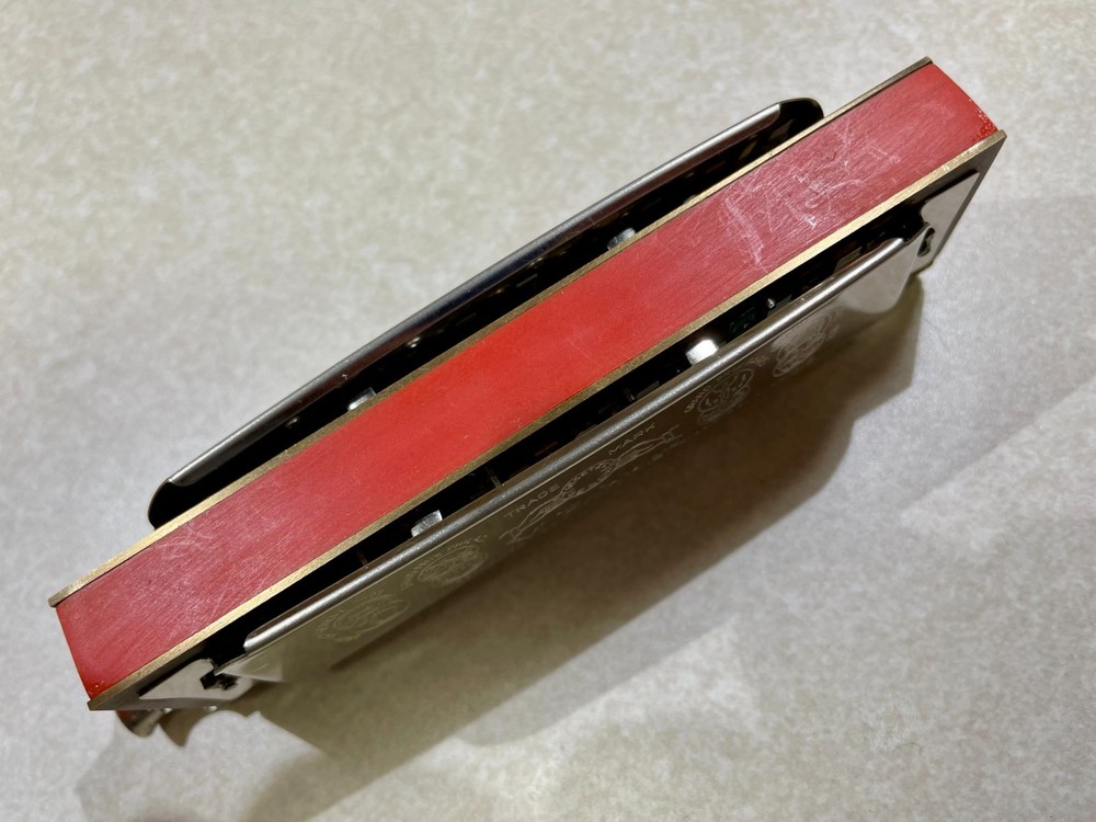 Harmonica Hohner 260, key of G. cleaned & customized