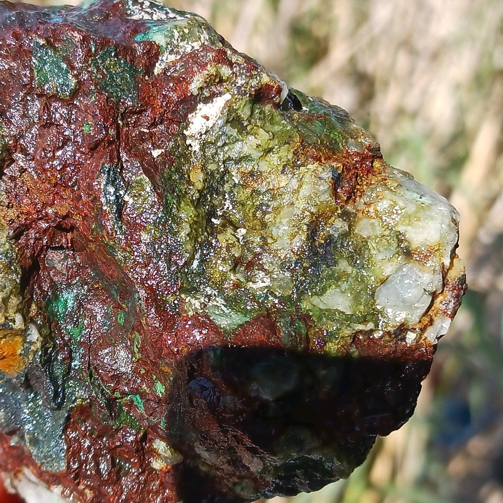 Copper Silver Ore From Silver Tuna Mine