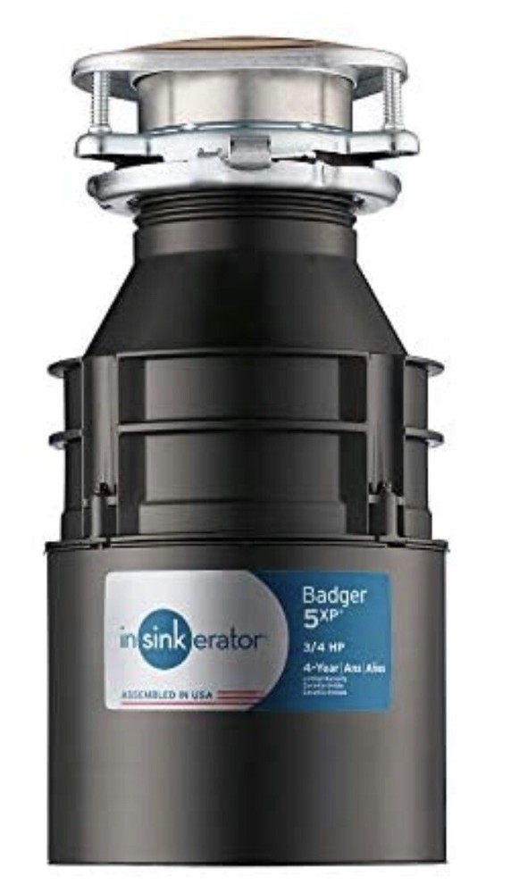 InSinkErator Badger 5XP 3/4 HP Food Waste Disposer