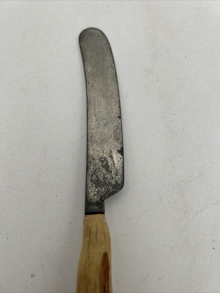 Antique Bone Handle Kitchen Knife Cutlery 8”
