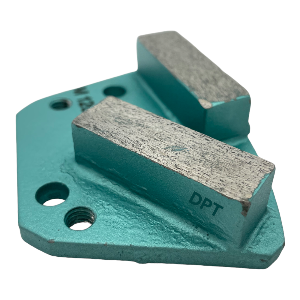 9 Pack Trapezoid Grinding Disc for Bolt on Diamatic Sase CPS Concrete Grinders