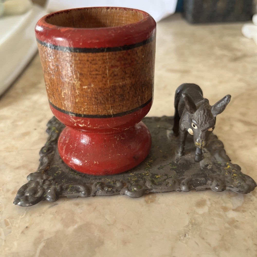 Antique Matchstick Or Toothpick Holder