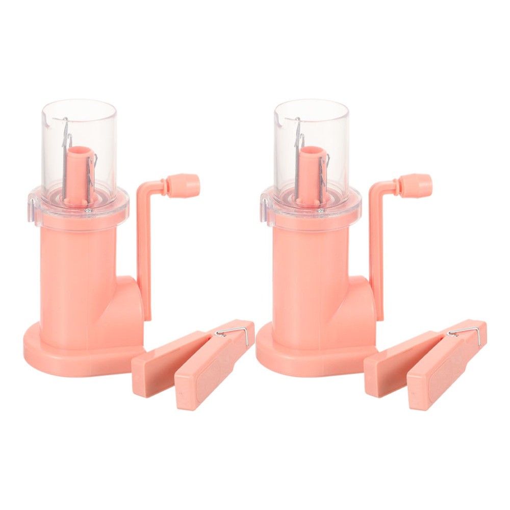 2 Set Hand Spool Knitter Mini Weaving Machine Knitting Small Tools