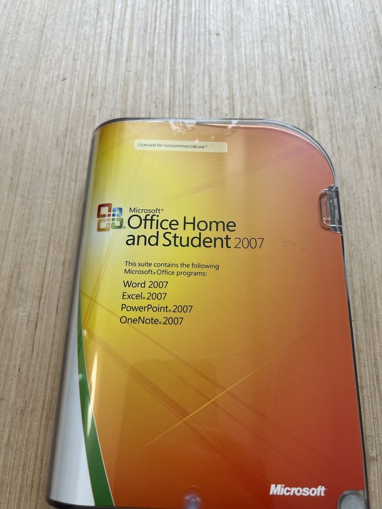Microsoft Office 2007 Home And Student With Key Untested As Is