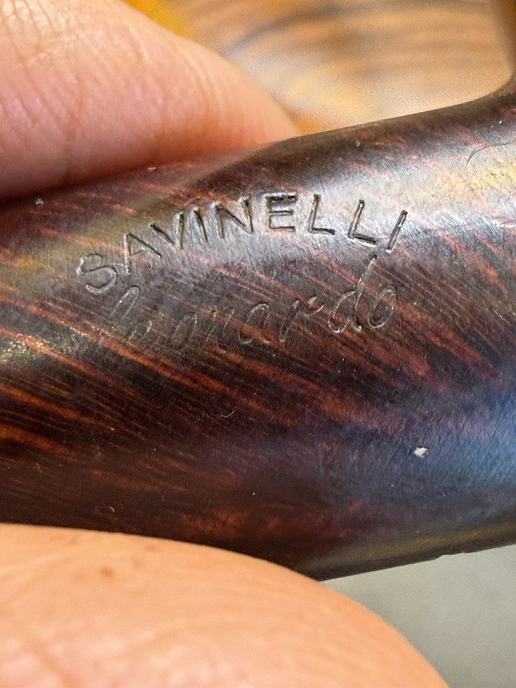 Vintage Savinelli Leonardo A Grade Egg Tobacco Pipe