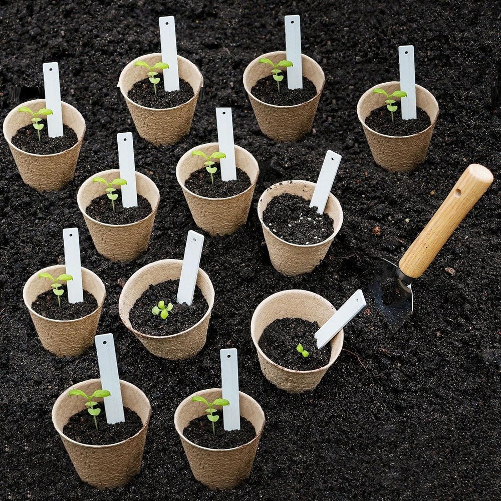 Peat Pots Seed Starter - 45 Pack 3.15 inch Biodegradable Seed Starter Pots Pe...