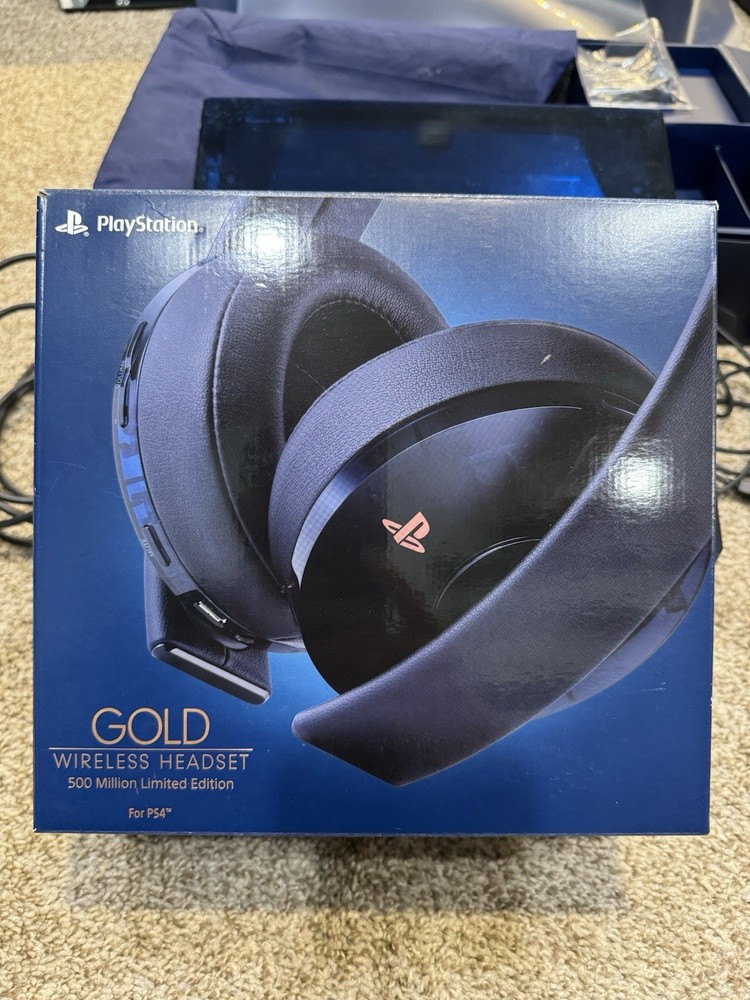 Sony PS4 Pro 500 Million Limited Edition Console Bundle with sealed headset