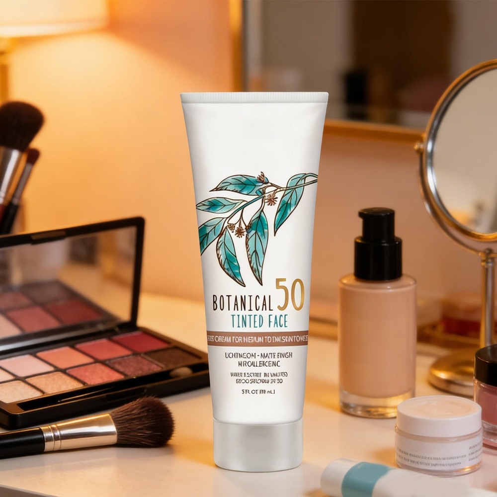 Botanical Tinted Face Sunscreen Lotion SPF 50 - 85ml