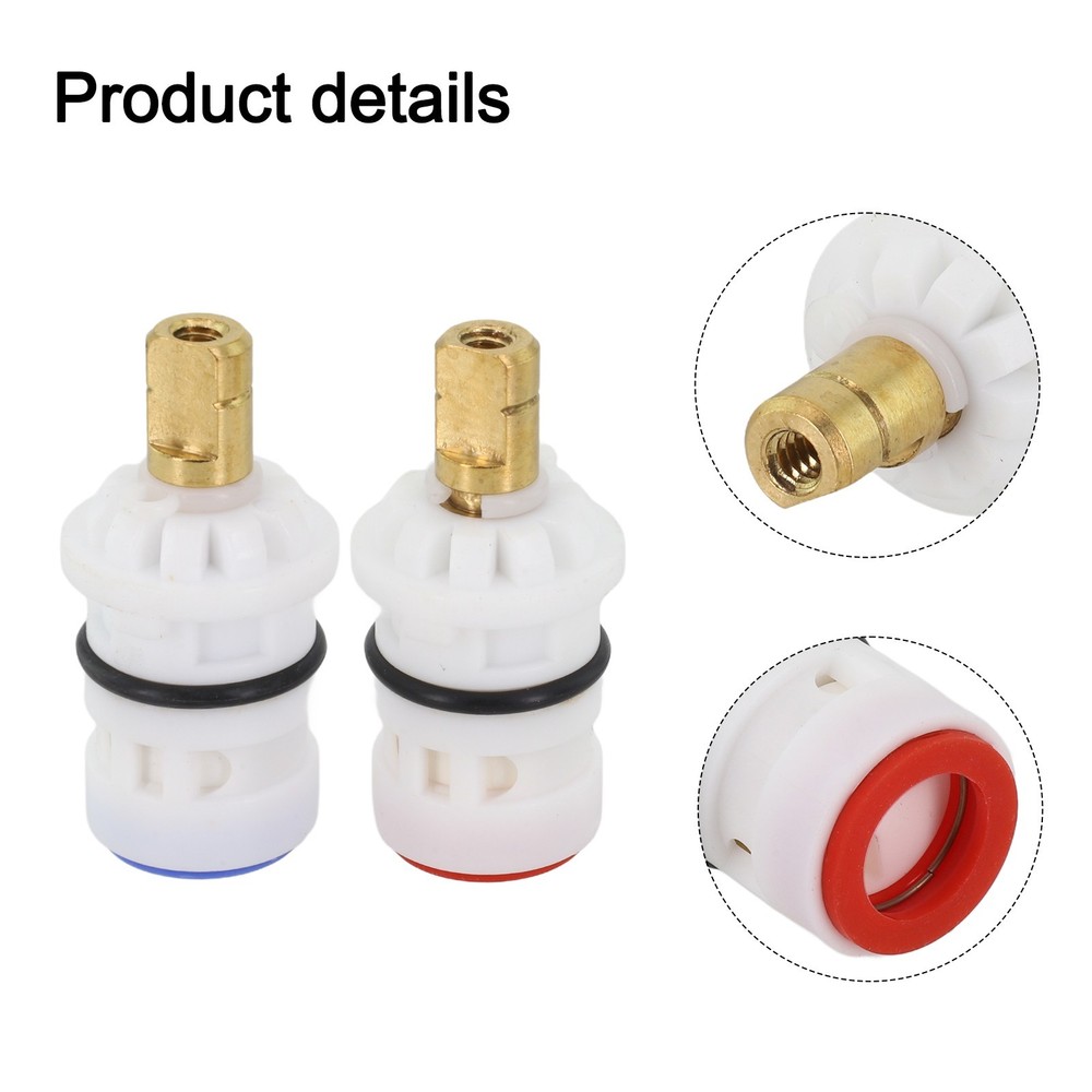 For Pfister Faucet Stem Disc Replacement Cartridges Hot Cold Functionality