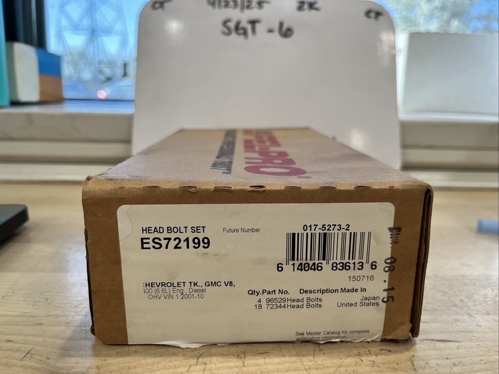 FEL-PRO ES 72199 Head Bolt Set