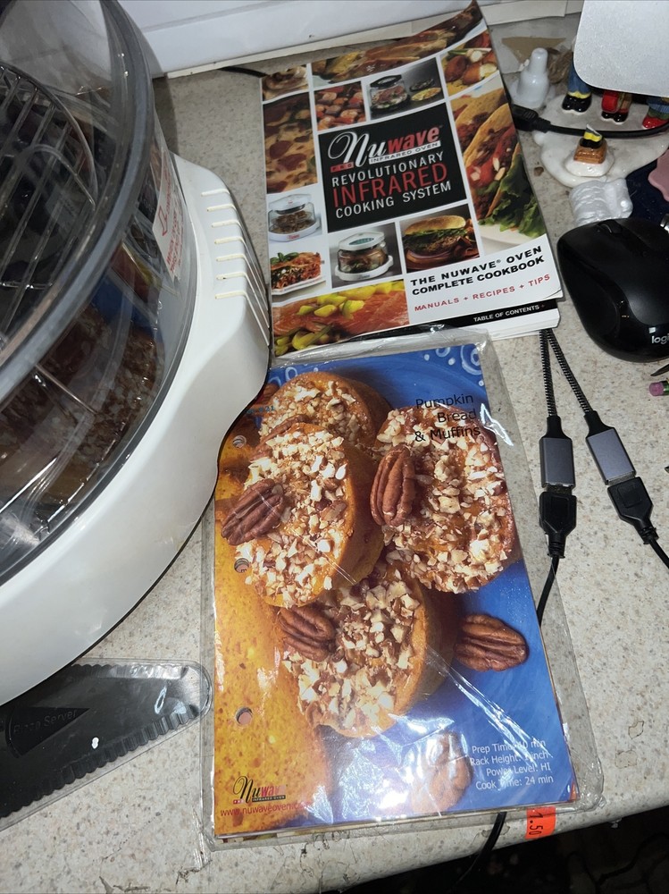 NuWave Pro Plus Infrared Oven Model 20344 with Literature & Accessories