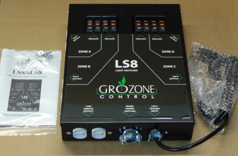NEW Grozone Control LS8 240V Light Switcher Controller