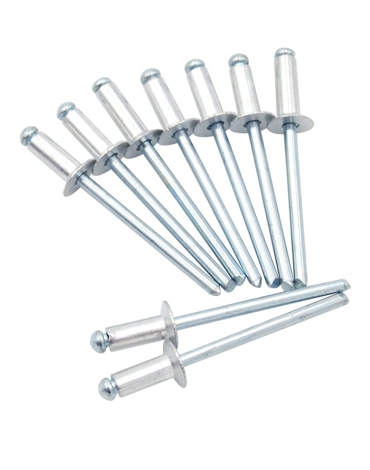 DIN 15977 M3.2 M4 Blind Rivet Countersunk Head Pop Open Type 100/200pcs