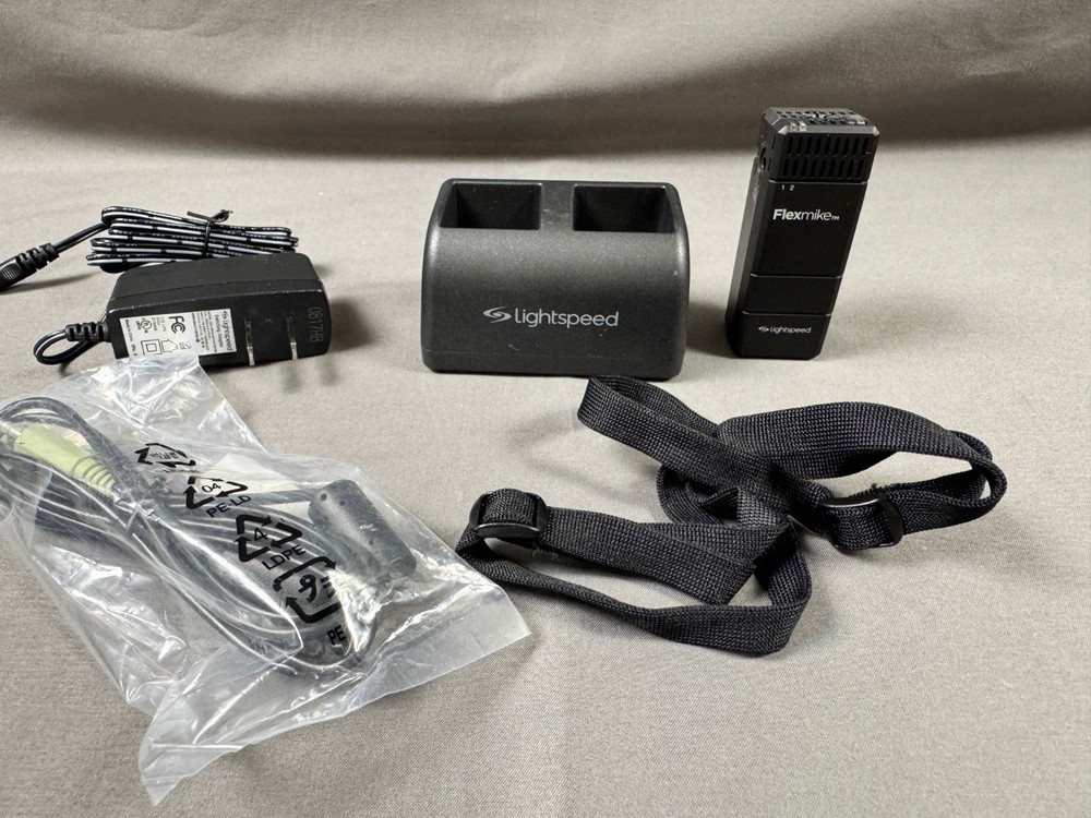 Preowned LightSpeed FlexMike Microphone  Model: FM With Charger