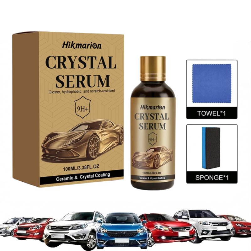 100ML Crystal Serum–Advanced GrapheneCeramic Coating forCars,9H GrapheneCoating