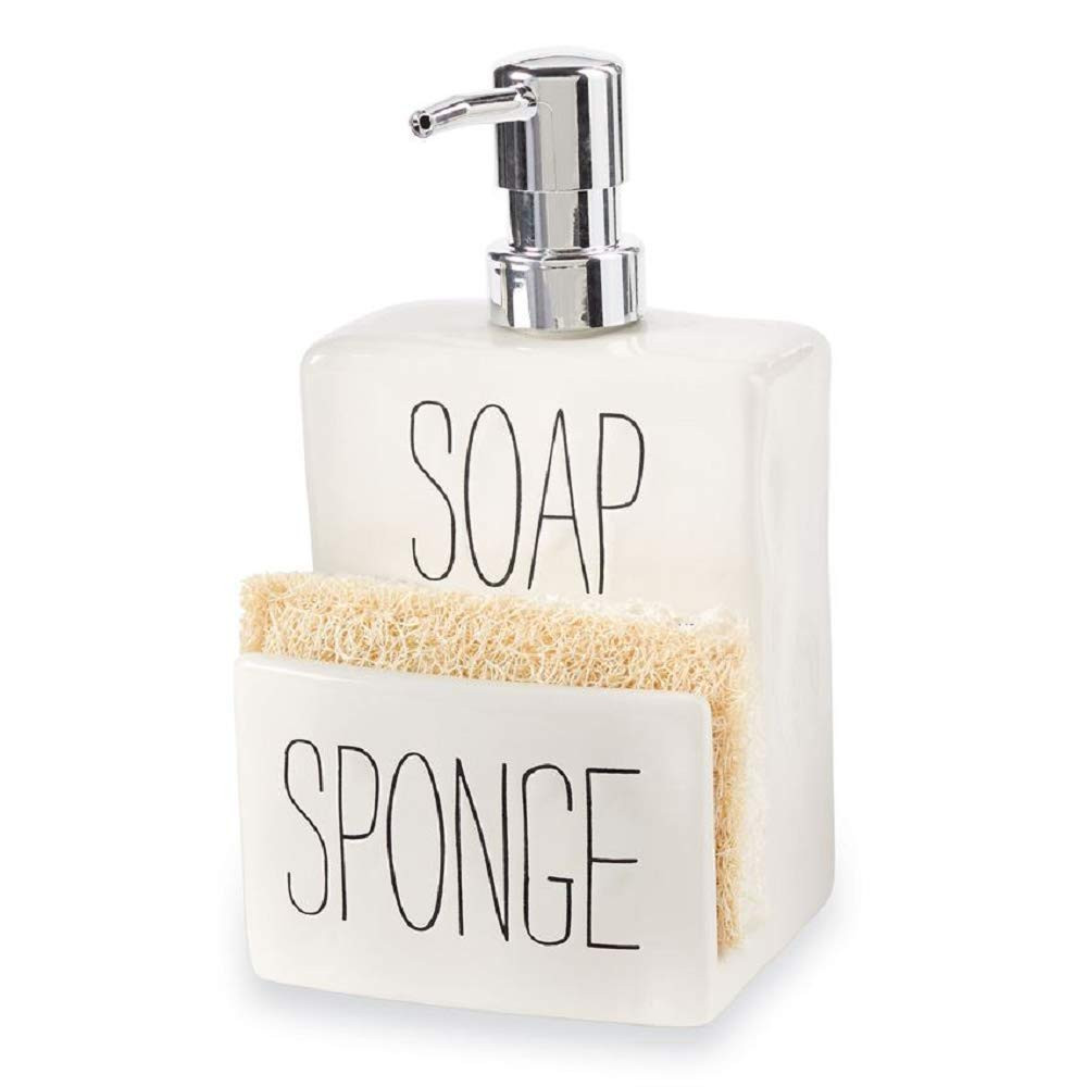 Soap Pump and Sponge Holder