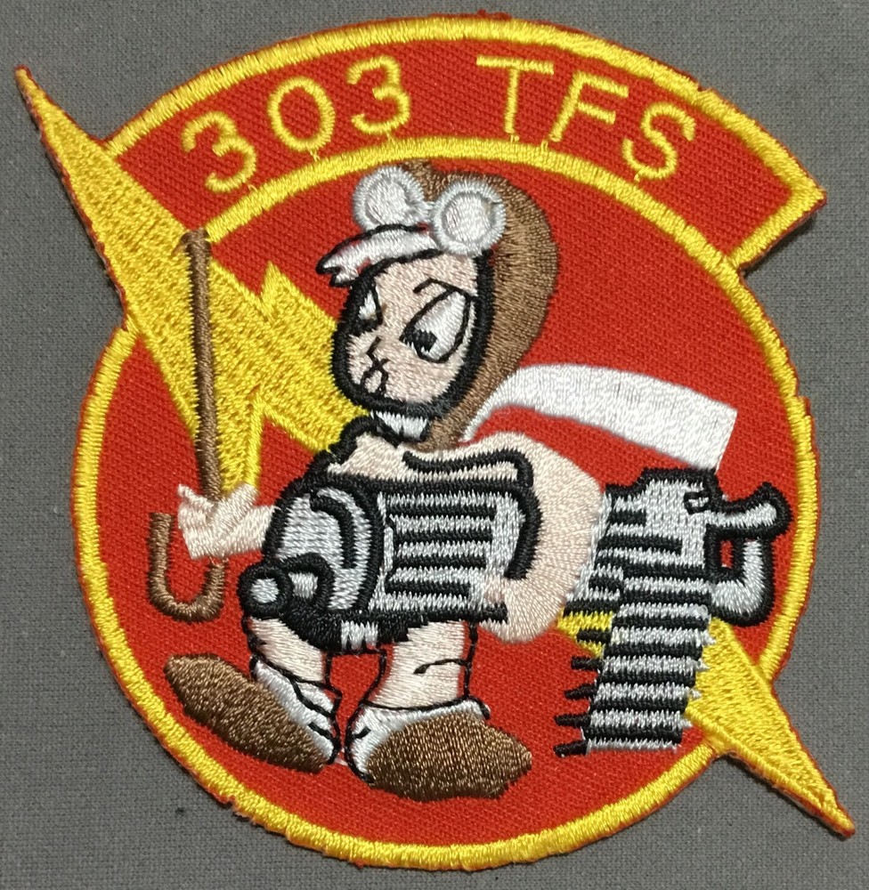 Air Force 303rd Tactical Fighter Squadron patch