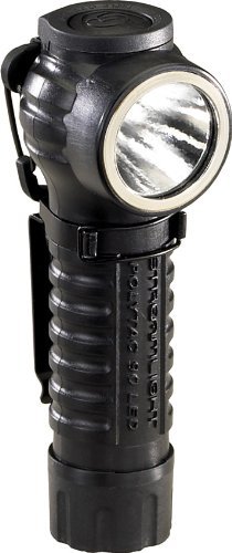Streamlight 88830 Polytac 90 Led Right Angle Polymer Flashlight, Black