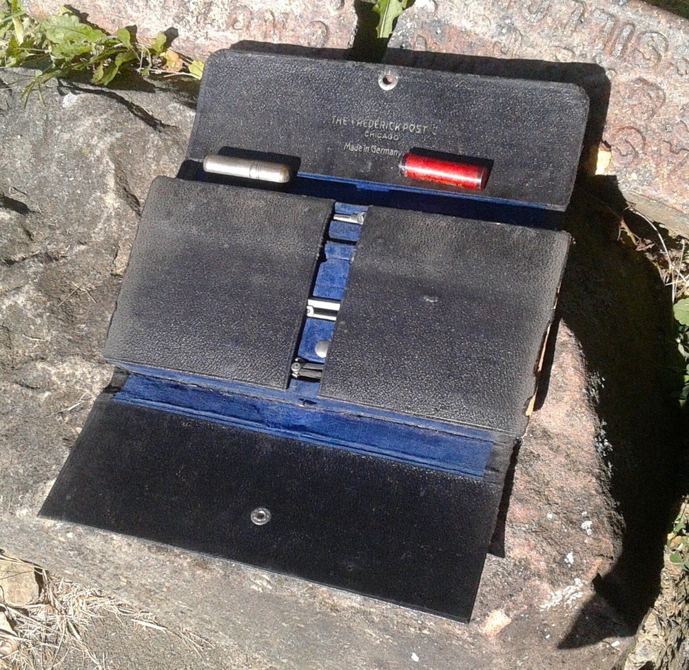 Vintage Drafting Set Germany Frederick Post Chicago