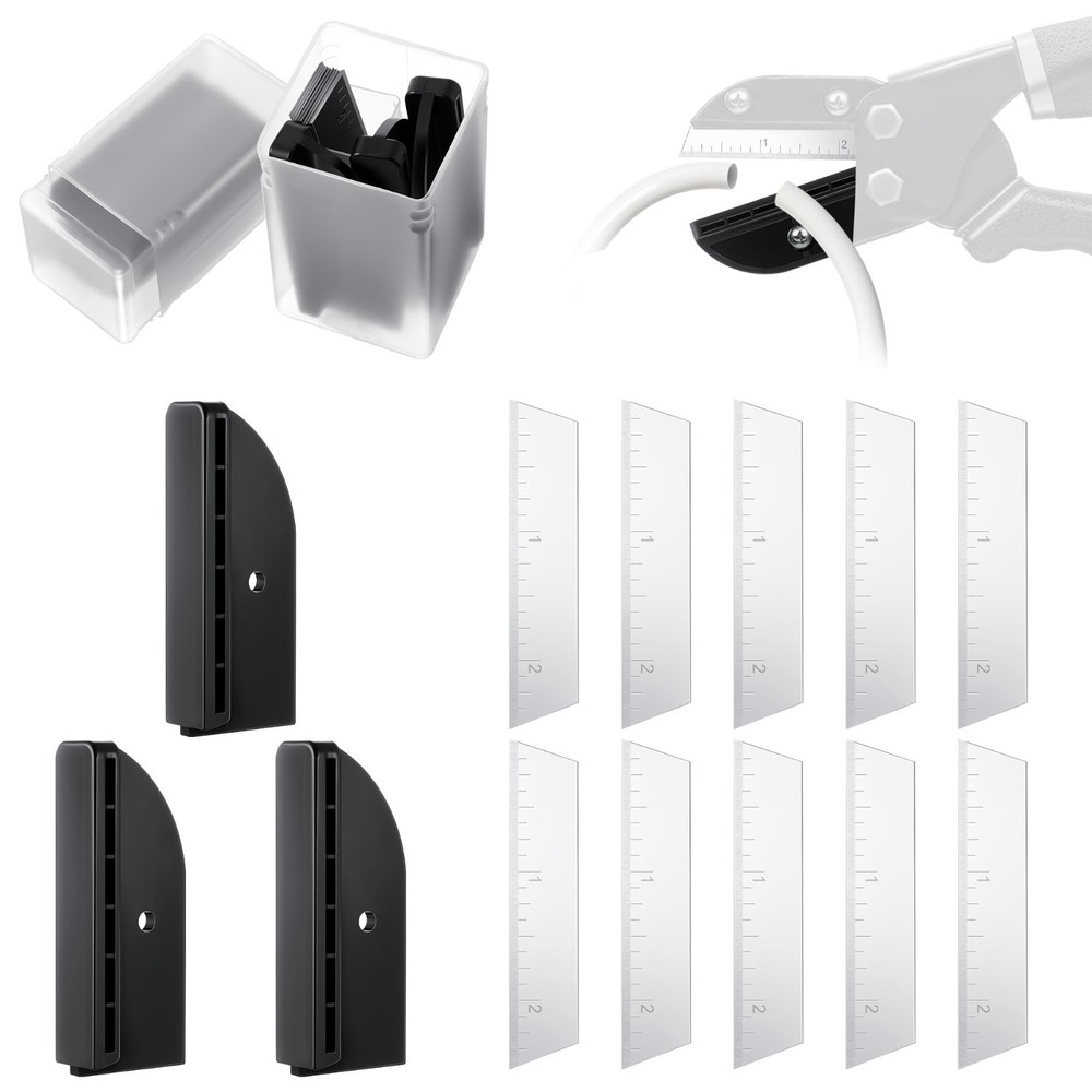 2-1/2" Replacement Blades (10) & Anvils (3) with Storage Boxes for Cutting Tools