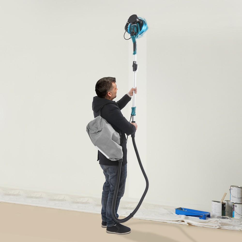 Electric Ceiling Wall Sander Variable Speed Drywall Dustless Sanding Machine