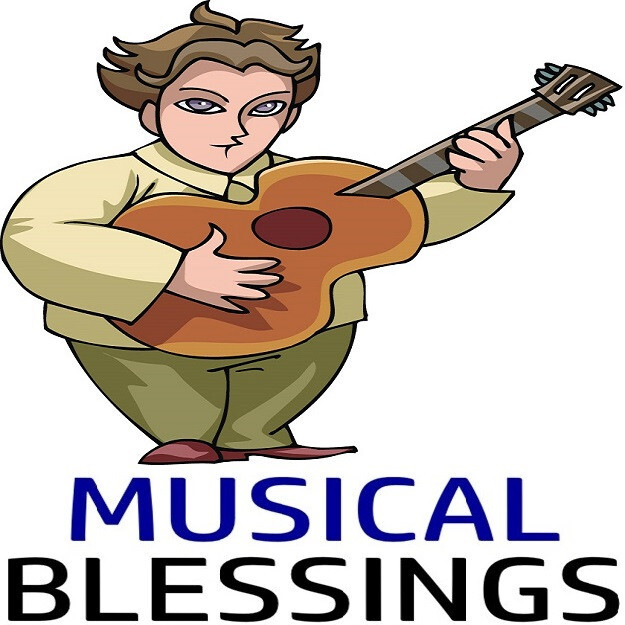 30 Custom Musical Blessings Guitar Player Personalized Address Labels
