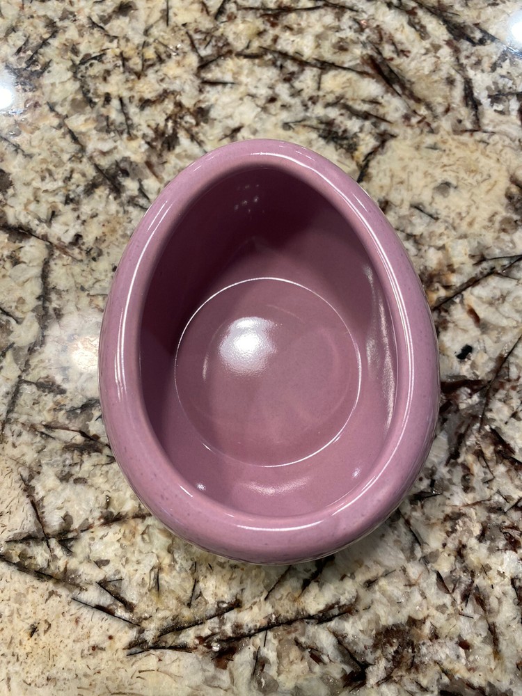 Williams Sonoma Easter Egg Shaped Candy Dishes Microwave Proof NIB