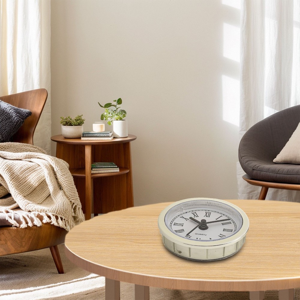 Clock Movement Replacement White for DIAL DIY Clock For DIY Clock Projects