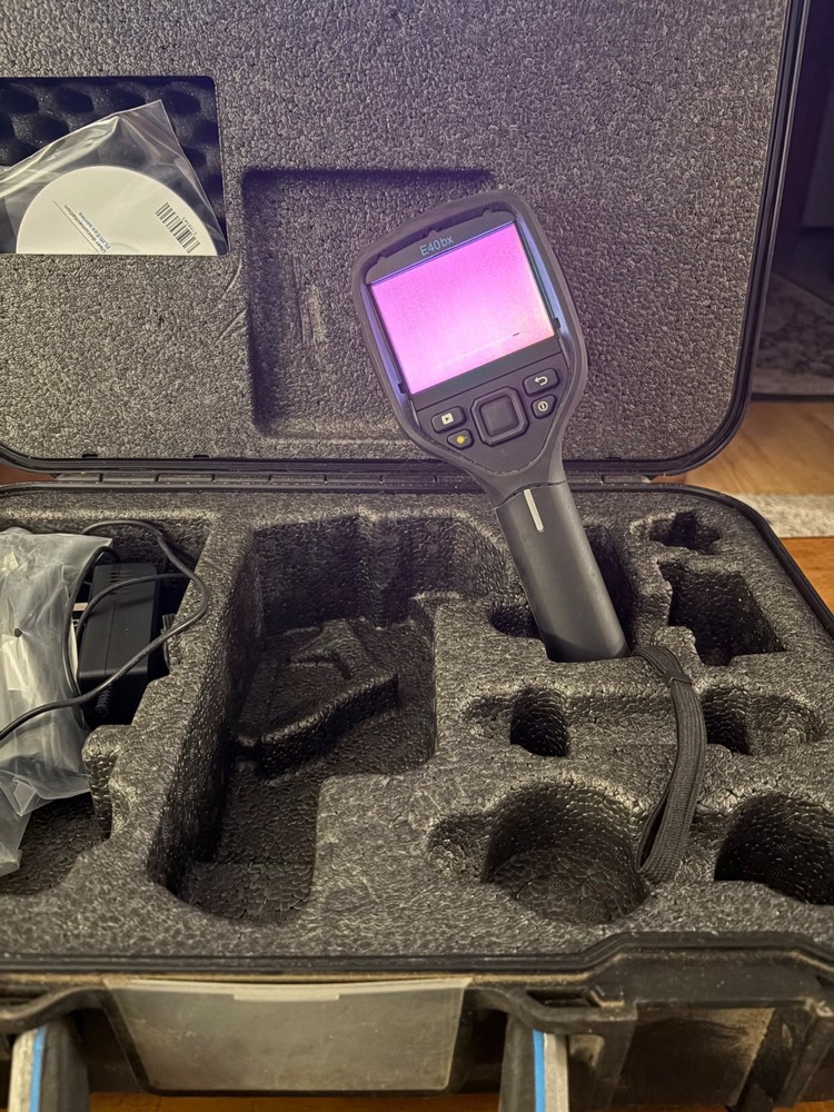 thermal infrared camera. E 40 bx. fLIR
